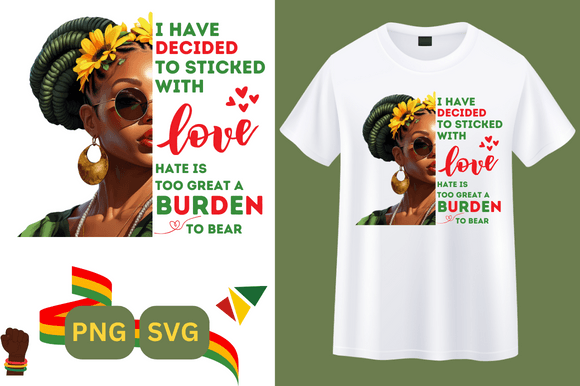 Black History Month T-shirt for Women: Graphics & Print Templates
