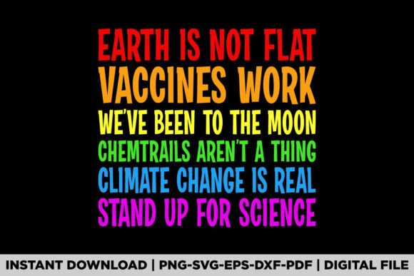 Earth Is Not Flat, Science Teacher Graphics