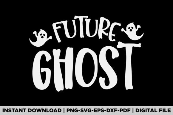 Future Ghost Halloween Graphics for T-Shirt Designs