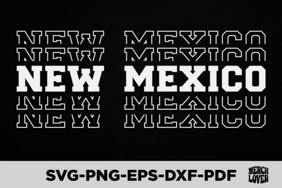 Patriotic USA State New Mexico T-Shirt Graphics