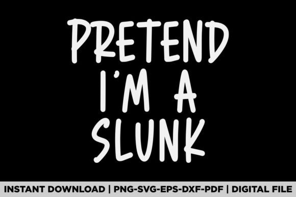 Pretend I'm a Skunk Halloween
